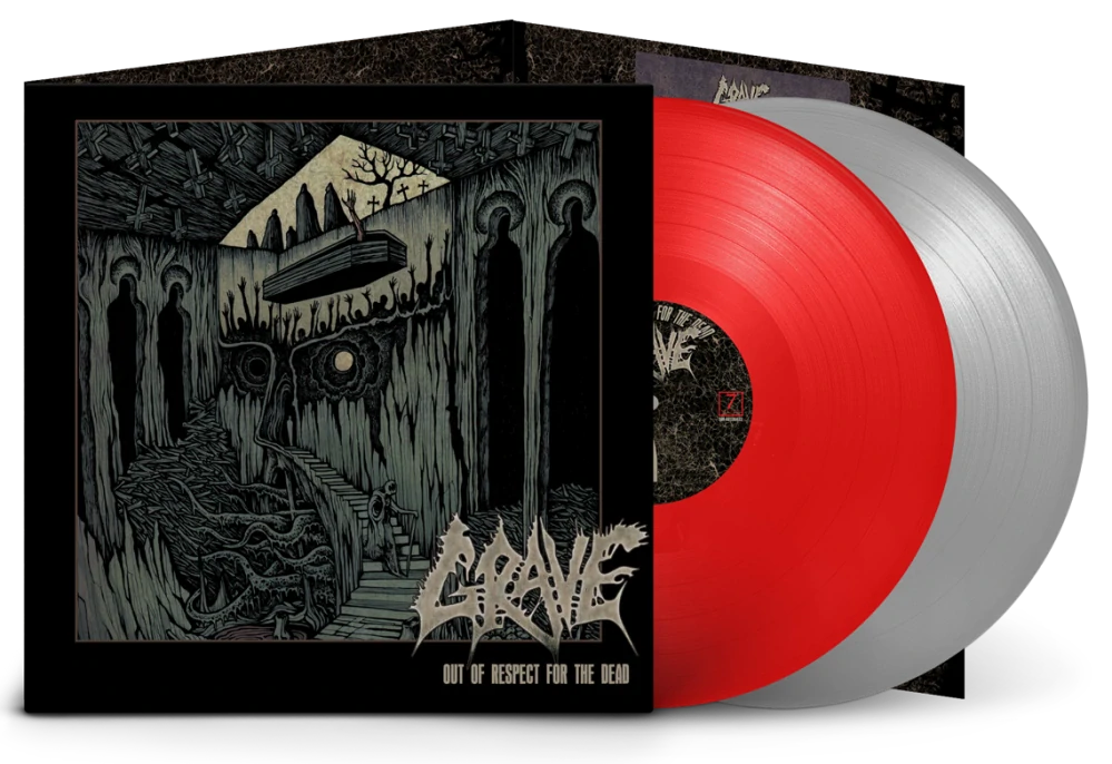 Grave – Out Of Respect For The Dead – Red Vinyl in Luxurious Triple Gatefold (Limited to 500 copies)