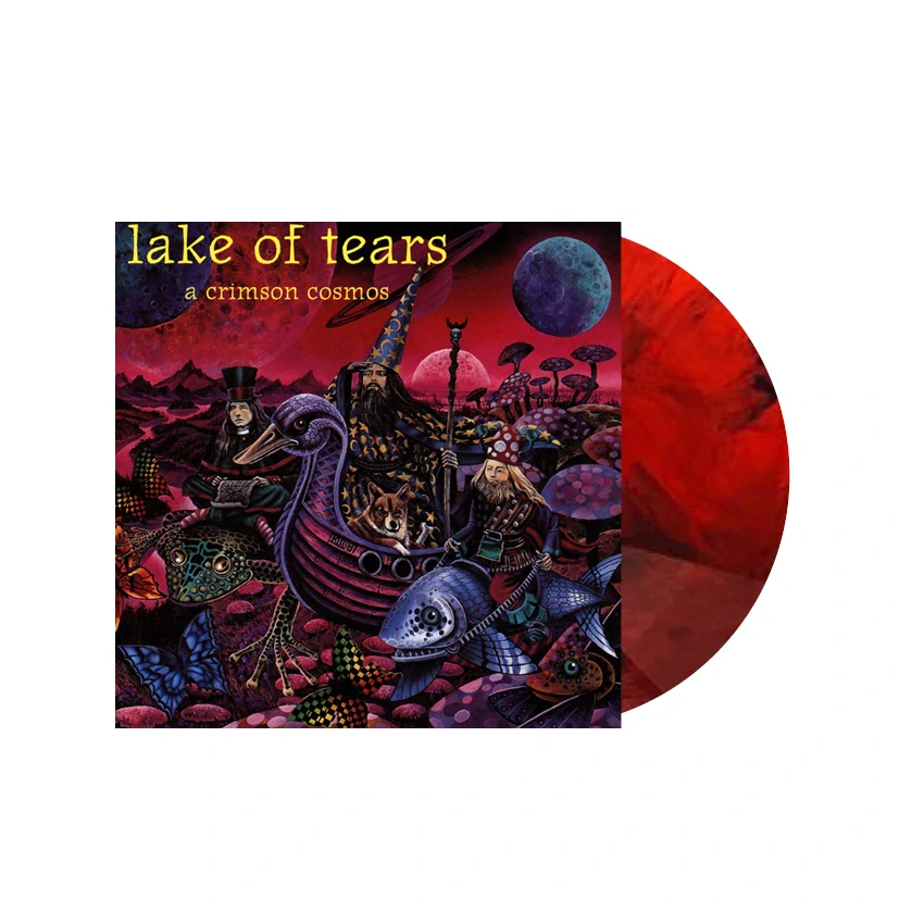 Lake of Tears – A Crimson Cosmos – Marbled Red & Black Gatefold LP + 8 pages insert (Limited to 500 copies