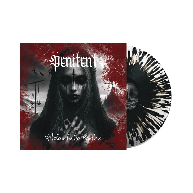 Penitent – Melancholia Redux – Clear & Black Splatter LP with Printed Inner Sleeve (Limited to 250 copies)