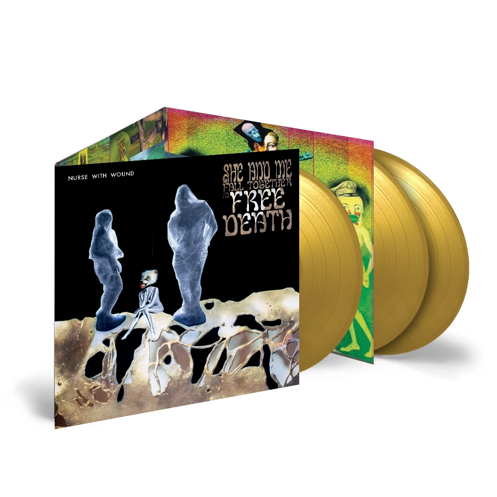 Nurse With Wound – Me And She Fall Together In Free Death – Limited Luxurious Triple Gold Vinyl in Triple Gatefold (300 copies)