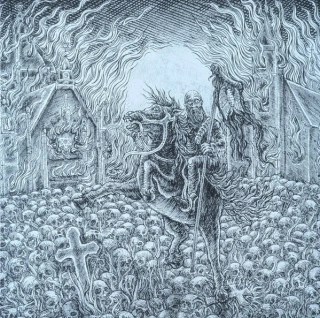 DIABOLICAL FULLMOON - Desecrating the sign of christ LP black