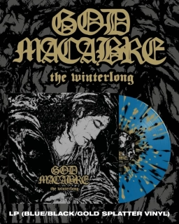 GOD MACABRE - The winterlong LP splatter