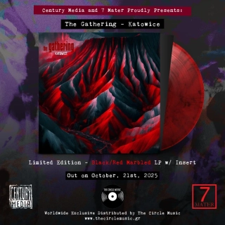 The Gathering – Katowice – Marbled Black & Red LP with Insert (Limited to 500 copies)