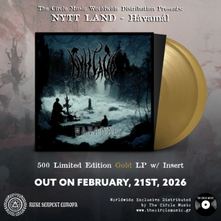 Nytt Land – Hávamál – Double Gold Vinyl with insert (250 copies)