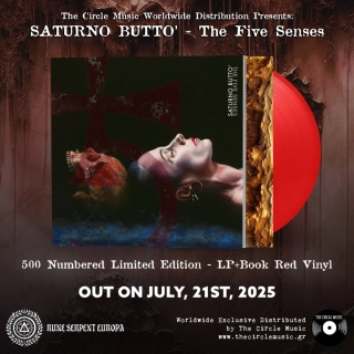 Saturno Butto – The Five Senses (LP + Book) – Limited to 500 copies