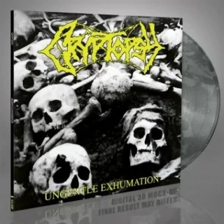 CRYPTOPSY - Ungentle exhumation LP silver