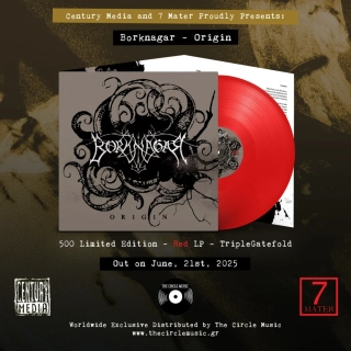 Borknagar – Origin – Red LP in Deluxe Triple Gatefold (Limited to 500 copies)