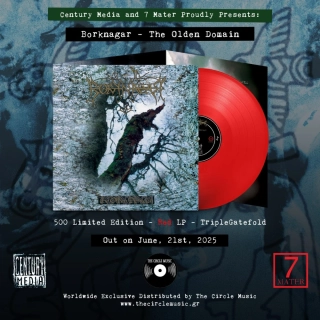 Borknagar – The Olden Domain – Red LP in Deluxe Triple Gatefold (limited to 500 copies)