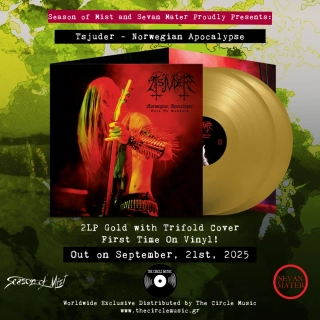 Tsjuder – Norwegian Apocalypse – Limited Double Gold Vinyl in Luxurious Triple Gatefold (500 copies)