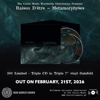 Raison d’être – Metamorphyses – Triple CD in Triple 7′ vinyl Gatefold (500 copies – Numbered Edition)