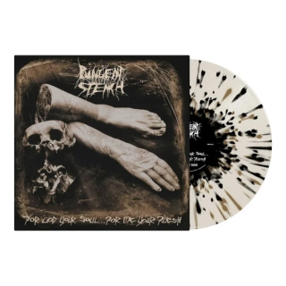 Pungent stench - For God Your Soul... for Me Your Flesh - Creme Black Gold Splatter LP