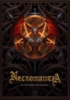 Necromantia – To The Depths We Descend… – Limited Α5 Digipack CD (1.500 Copies) + Bonus Track + Poster + Printed Partiture
