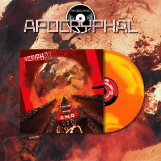 Apocryphal – Facing The End – Sunburst Orange & Yellow LP with printed inner sleeve (Limited to 200 copies)