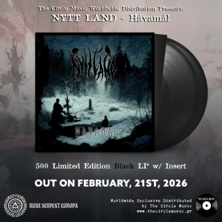 Nytt Land – Hávamál – Double Black Vinyl with insert (250 copies)