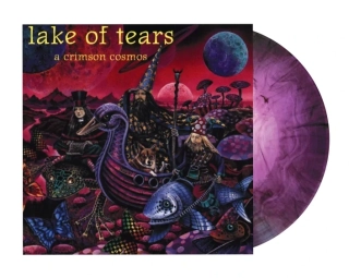 LAKE OF TEARS - A Crimson Cosmos EXCLUSIVE – Transparent Marbled Magenta & Black Gatefold LP + 8 pages insert (Limited to 500 copies)