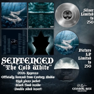 SENTENCED - The cold white light LP silver